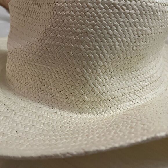 Rag and Bone NWT Straw Panama Hat Ivory MSRP: $ 250.00 - Picture 5 of 6